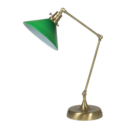 Otis Table Lamp - OT650-AB-GR - Antique Brass by House of Troy