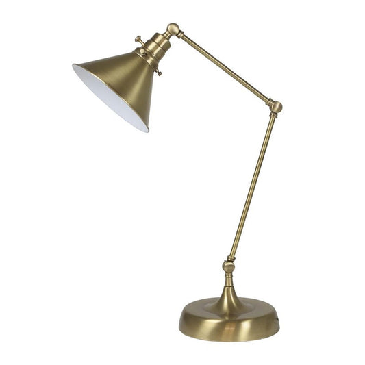 Otis Table Lamp - OT650-AB-MS - Antique Brass by House of Troy