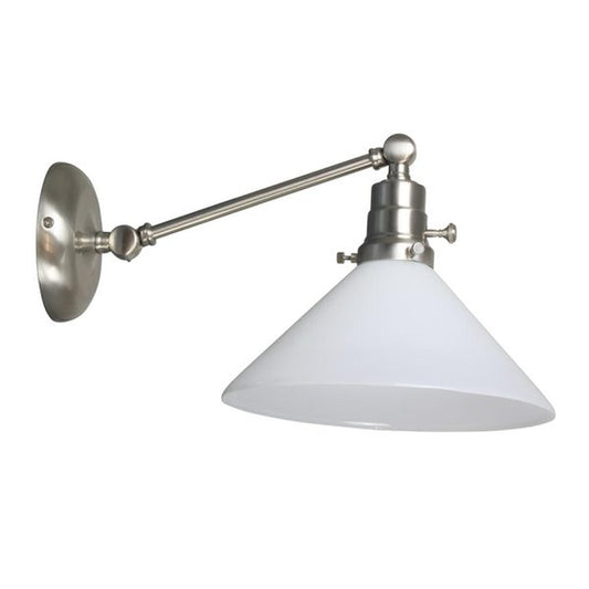 Otis Wall Swing Lamp - OT675-SN-WT - Satin Nickel by House of Troy