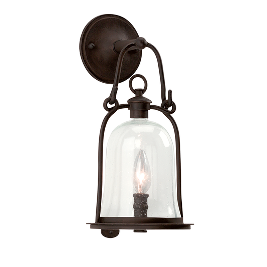 Owings Mill Wall Sconce - 1-Light - Textured Black - Troy Lighting B9461-TBK