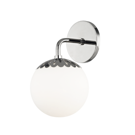 Paige Bath Sconce - Polished Nickel - Mitzi H193301-PN