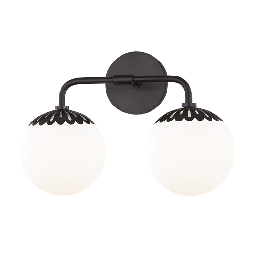 Paige Vanity Light - 2-Light - Old Bronze - Mitzi H193302-OB