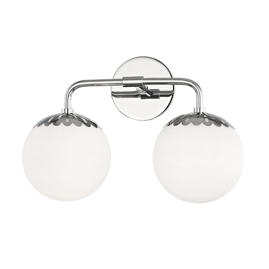 Paige Vanity Light - 2-Light - Polished Nickel - Mitzi H193302-PN