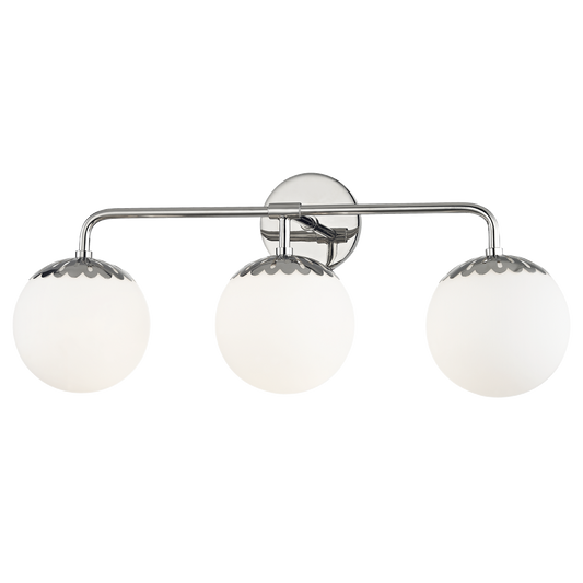 Paige Vanity Light - 3-Light - Polished Nickel - Mitzi H193303-PN