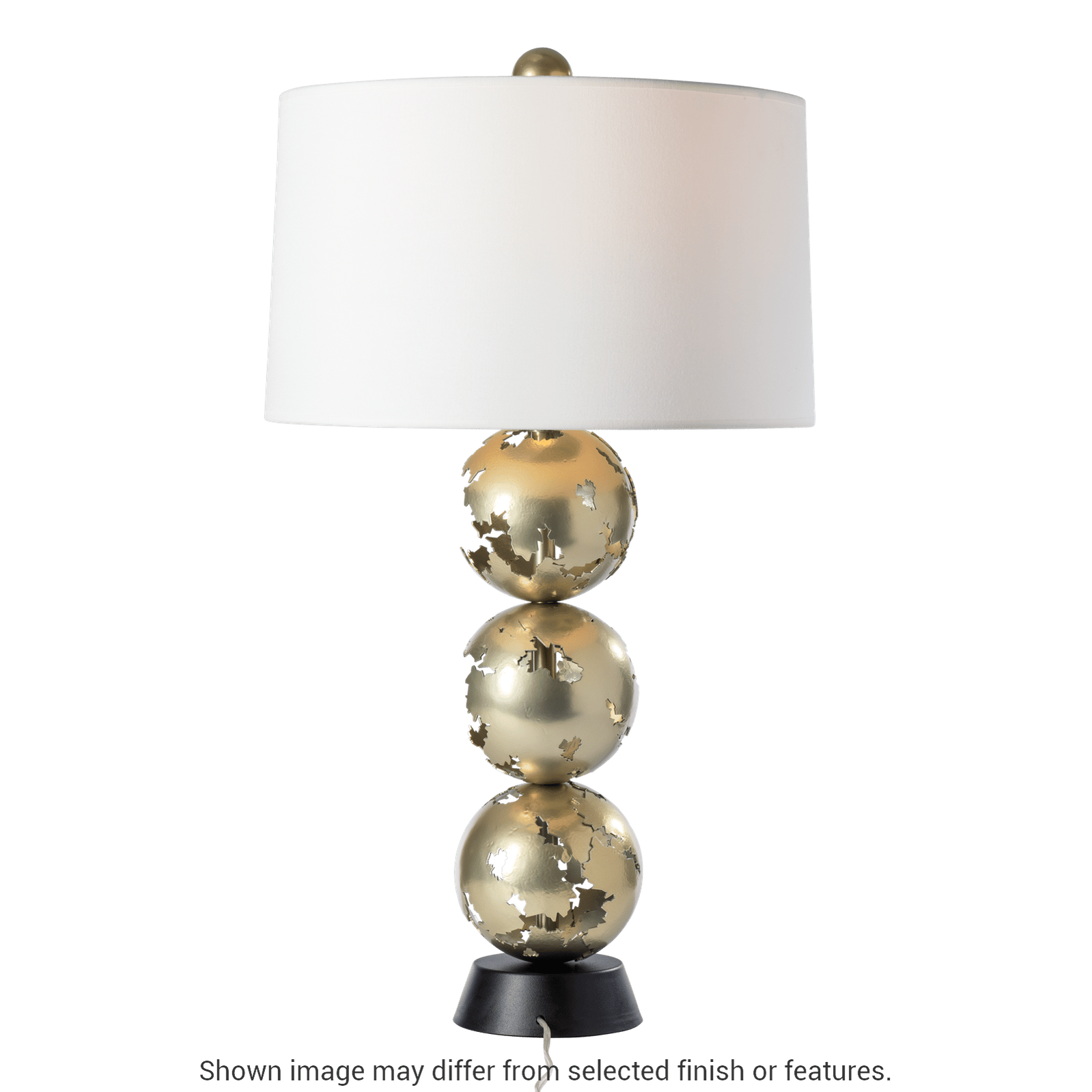 Pangea Tall Table Lamp - White by Hubbardton Forge