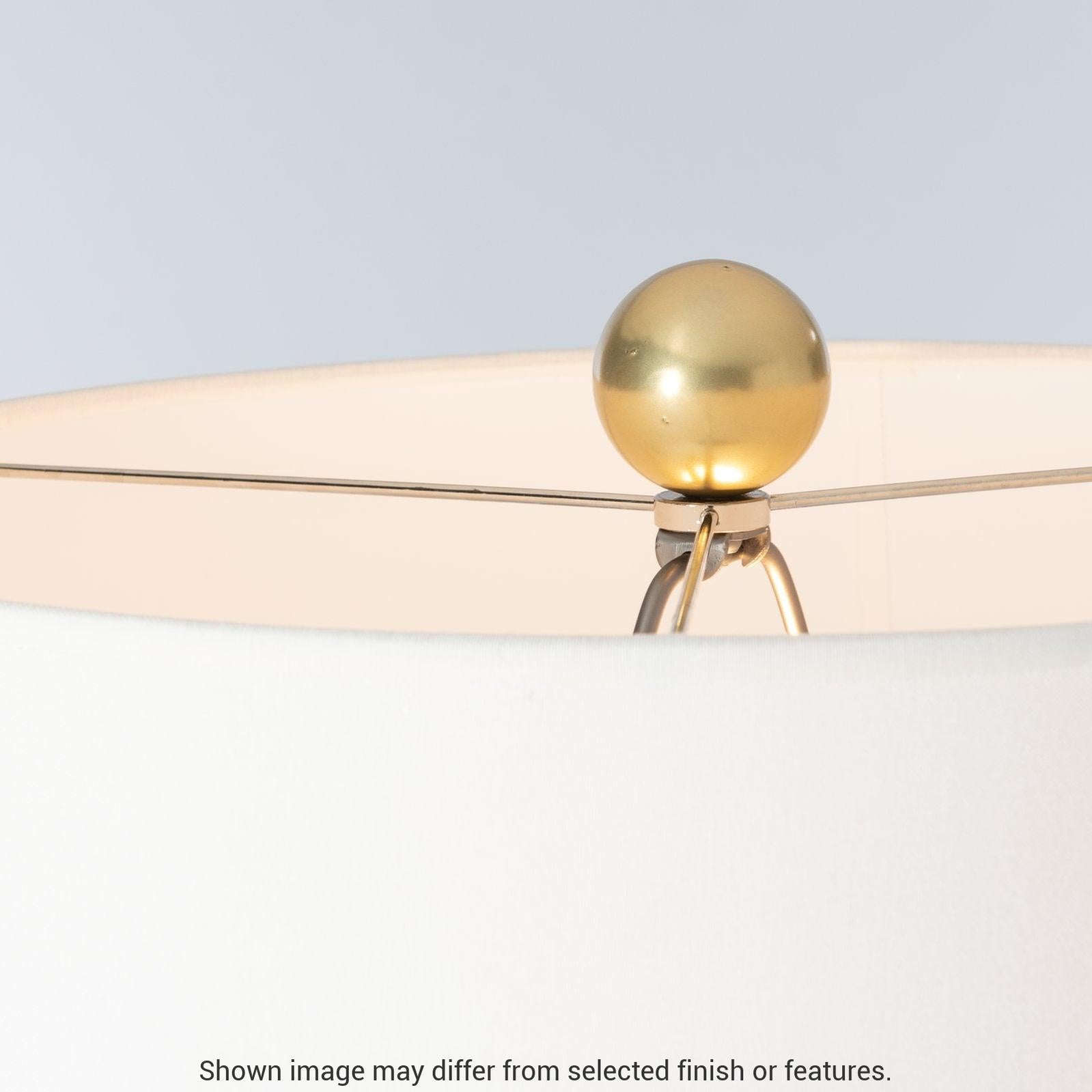 Pangea Tall Table Lamp - White by Hubbardton Forge