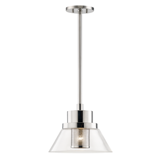 Paoli Pendant - Polished Nickel by Hudson Valley Lighting
