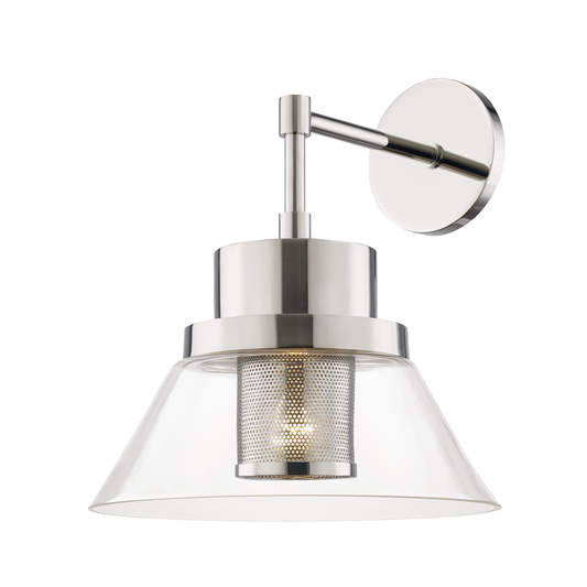 Paoli Wall Sconce - Polished Nickel by Hudson Valley Lighting