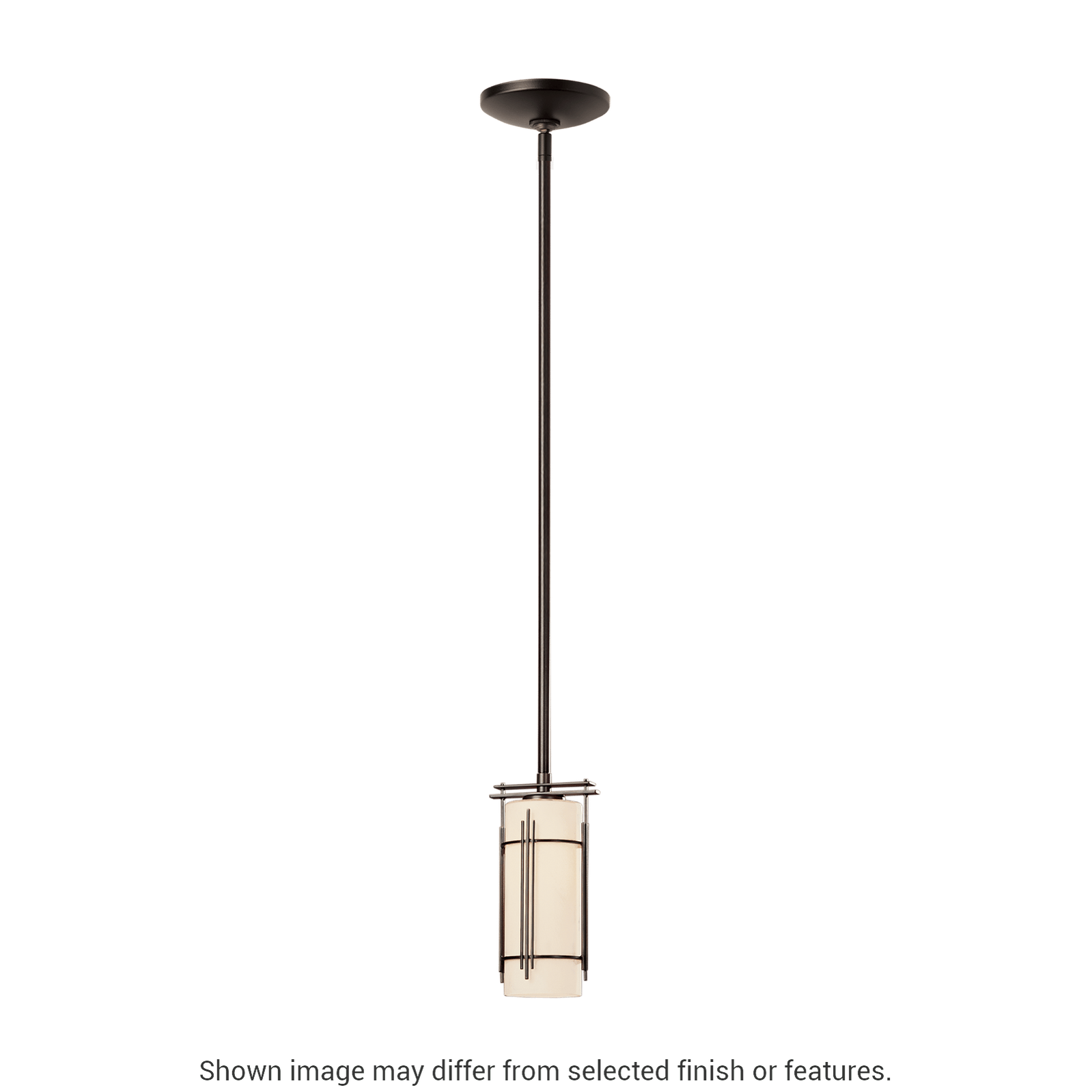 Paralline Mini Pendant - White by Hubbardton Forge