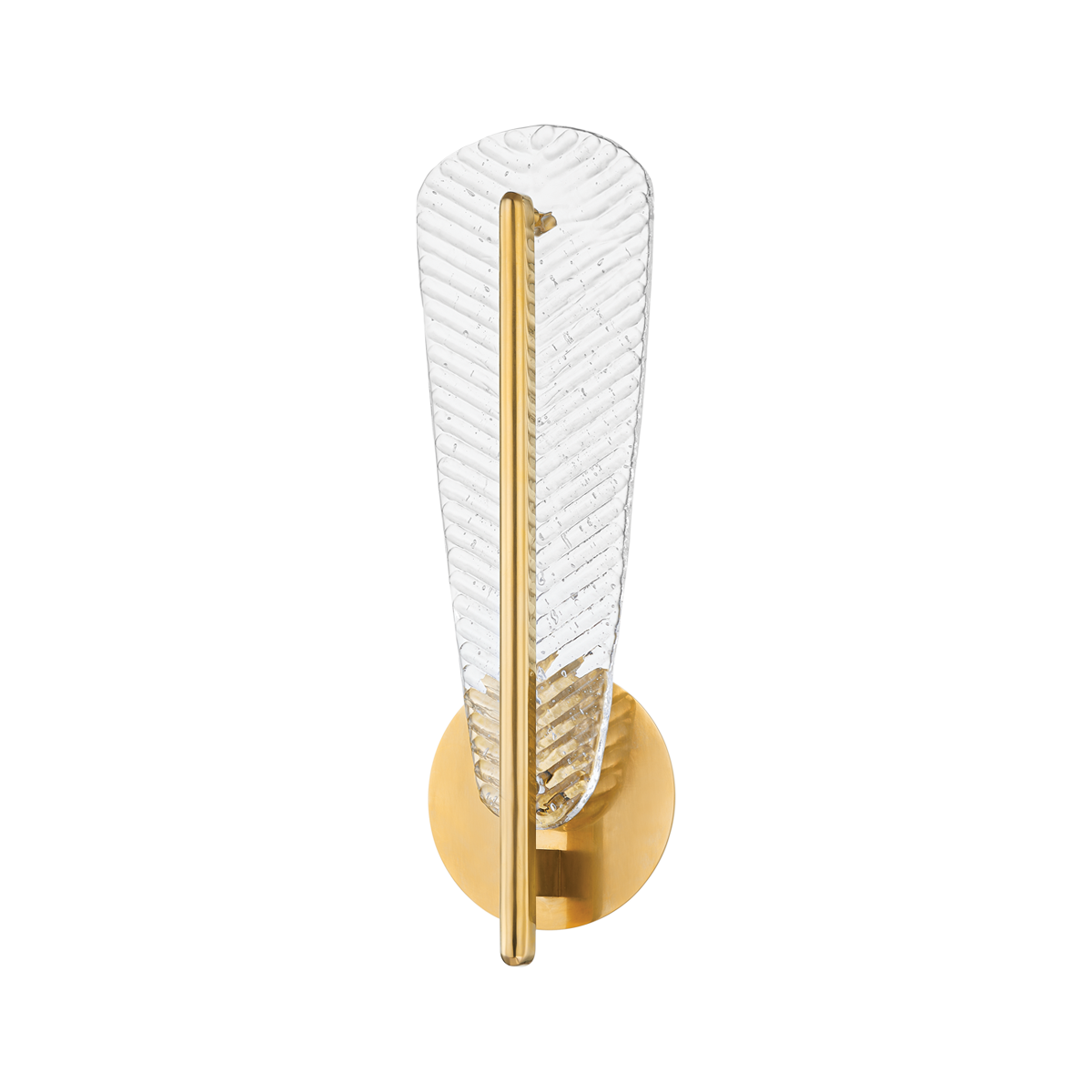 Passaic Wall Sconce - Aged Brass by Hudson Valley Lighting
