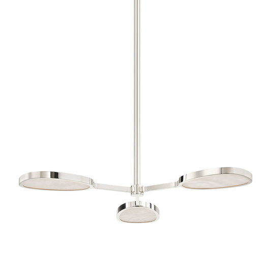 Patras Chandelier - Burnished Nickel by Corbett Lighting