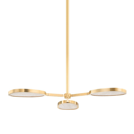 Patras Chandelier - Vintage Brass by Corbett Lighting