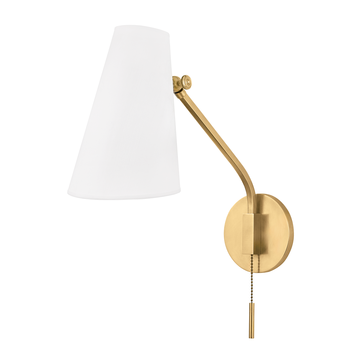 Patten Wall Sconce - Aged Brass by Hudson Valley Lighting