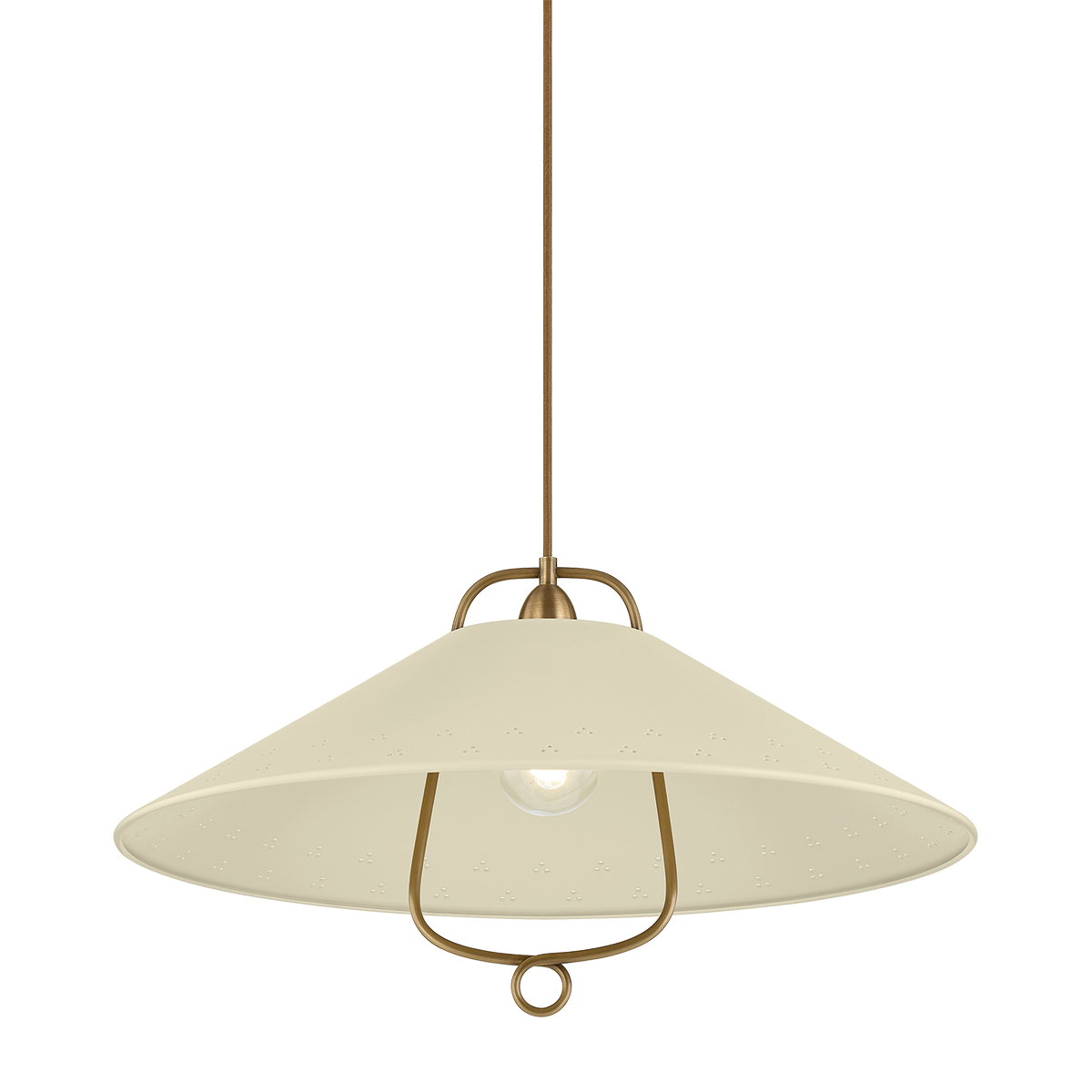 Pawley Pendant - Historic Bronze/Soft Sand by Hudson Valley Lighting