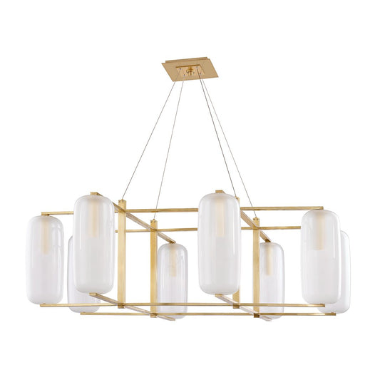 Pebble 8-Light Chandelier by Hudson Valley Lighting