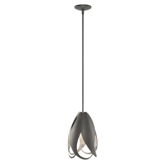 Pental Mini Pendant - Black by Hubbardton Forge