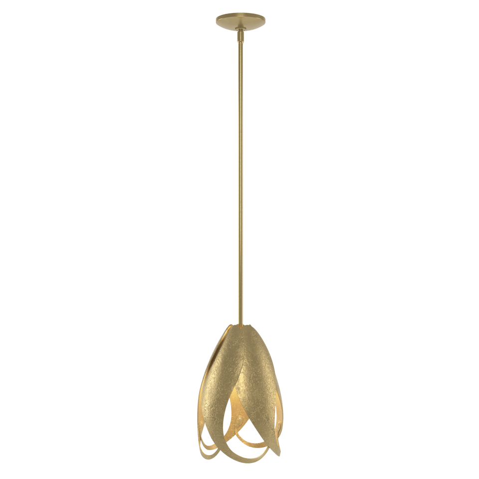 Pental Mini Pendant - Modern Brass by Hubbardton Forge