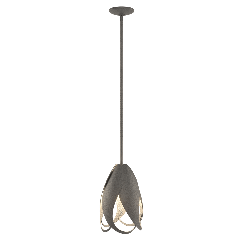 Pental Mini Pendant - Natural Iron by Hubbardton Forge