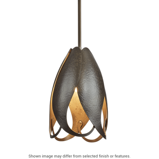 Pental Mini Pendant - White by Hubbardton Forge