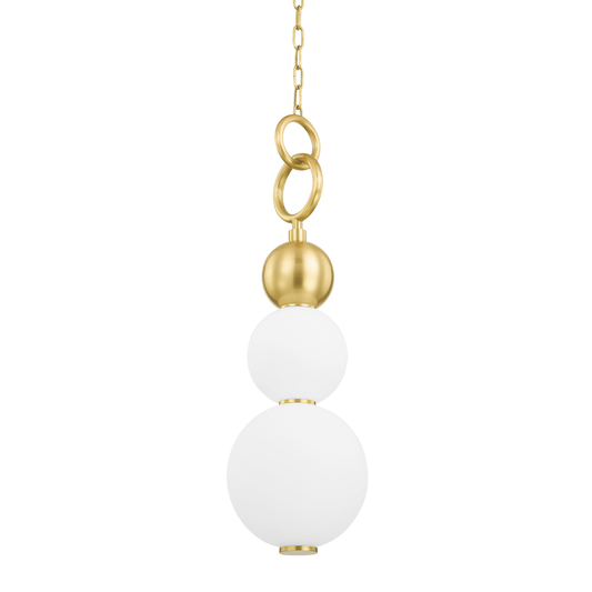 Perrin Pendant - Aged Brass by Hudson Valley Lighting