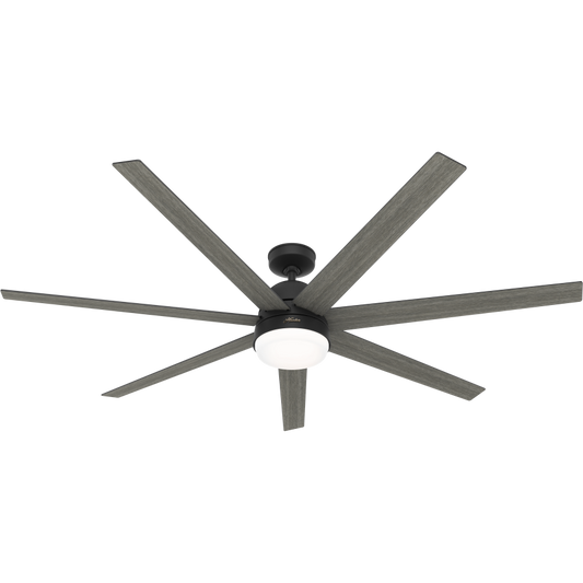 Phenomenon Wi-Fi ENERGY STAR® 70" LED Fan - Matte Black by Hunter