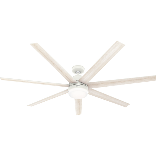 Phenomenon Wi-Fi ENERGY STAR® 70" LED Fan - Matte White by Hunter