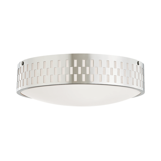 Phoebe Flush Mount - 3-Light - Polished Nickel - Mitzi H329503L-PN
