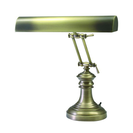 Piano and Desk Lamp - P14-204-AB - Antique Brass by House of Troy