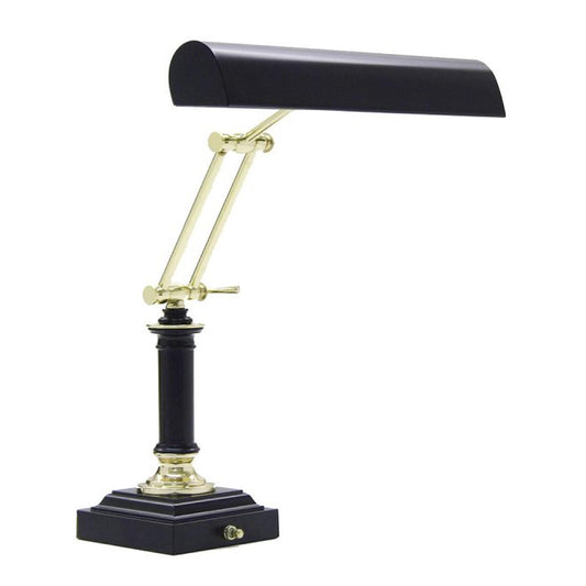 Piano and Desk Lamp - P14-233-617 - Black & Brass by House of Troy