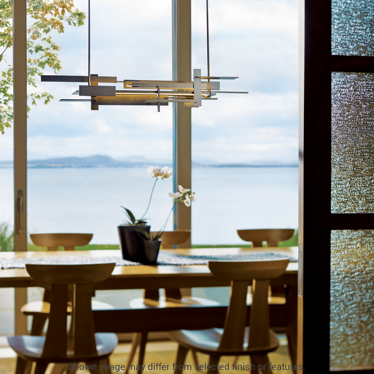 Planar Large LED Pendant - White by Hubbardton Forge