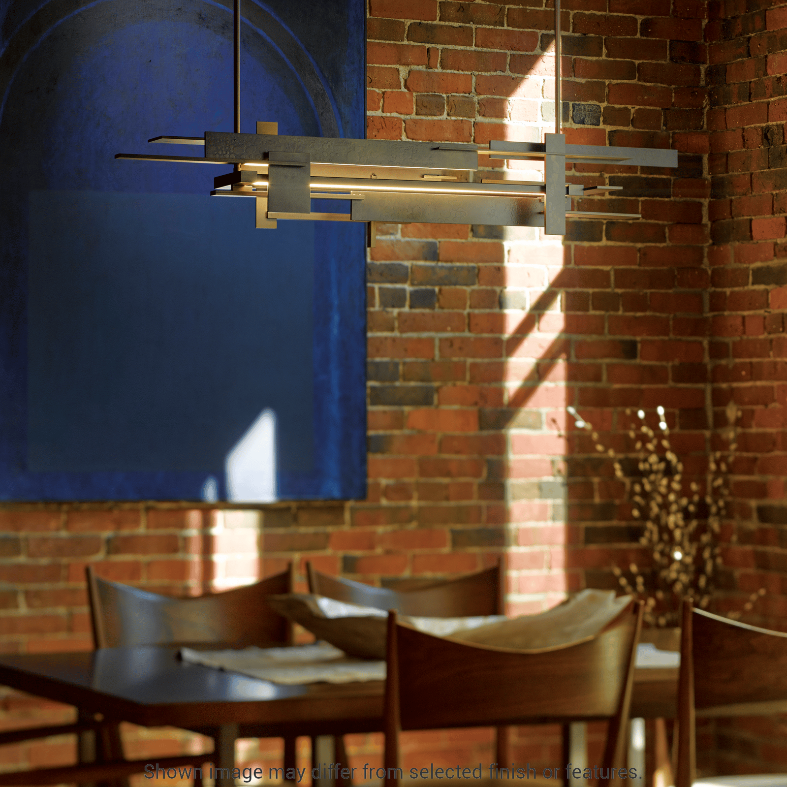 Planar Large LED Pendant - White by Hubbardton Forge