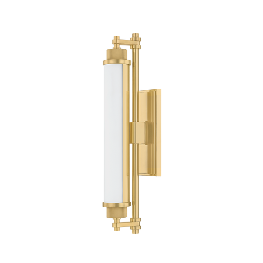 Plandome Wall Sconce - Aged Brass by Hudson Valley Lighting