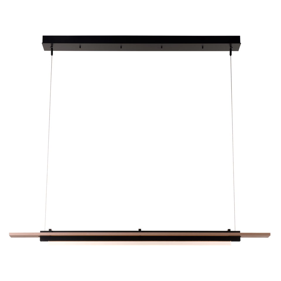 Plank LED Pendant - Black by Hubbardton Forge