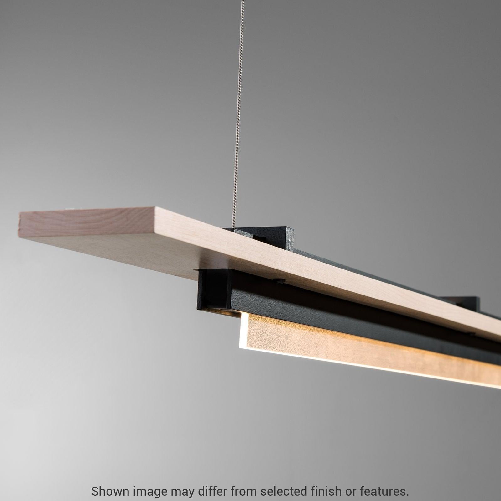 Plank LED Pendant - White by Hubbardton Forge