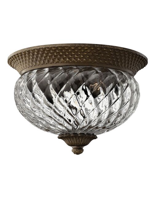 Plantation Small Flush Mount - Pearl Bronze by Hinkley Lighting