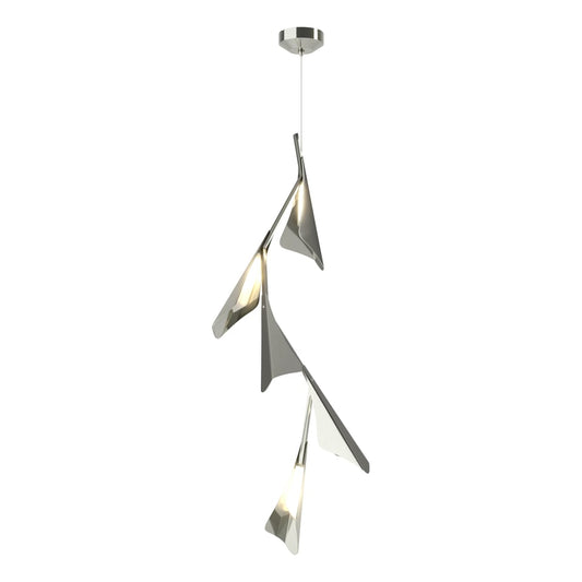 Plume 5-Light LED Pendant - Sterling by Hubbardton Forge