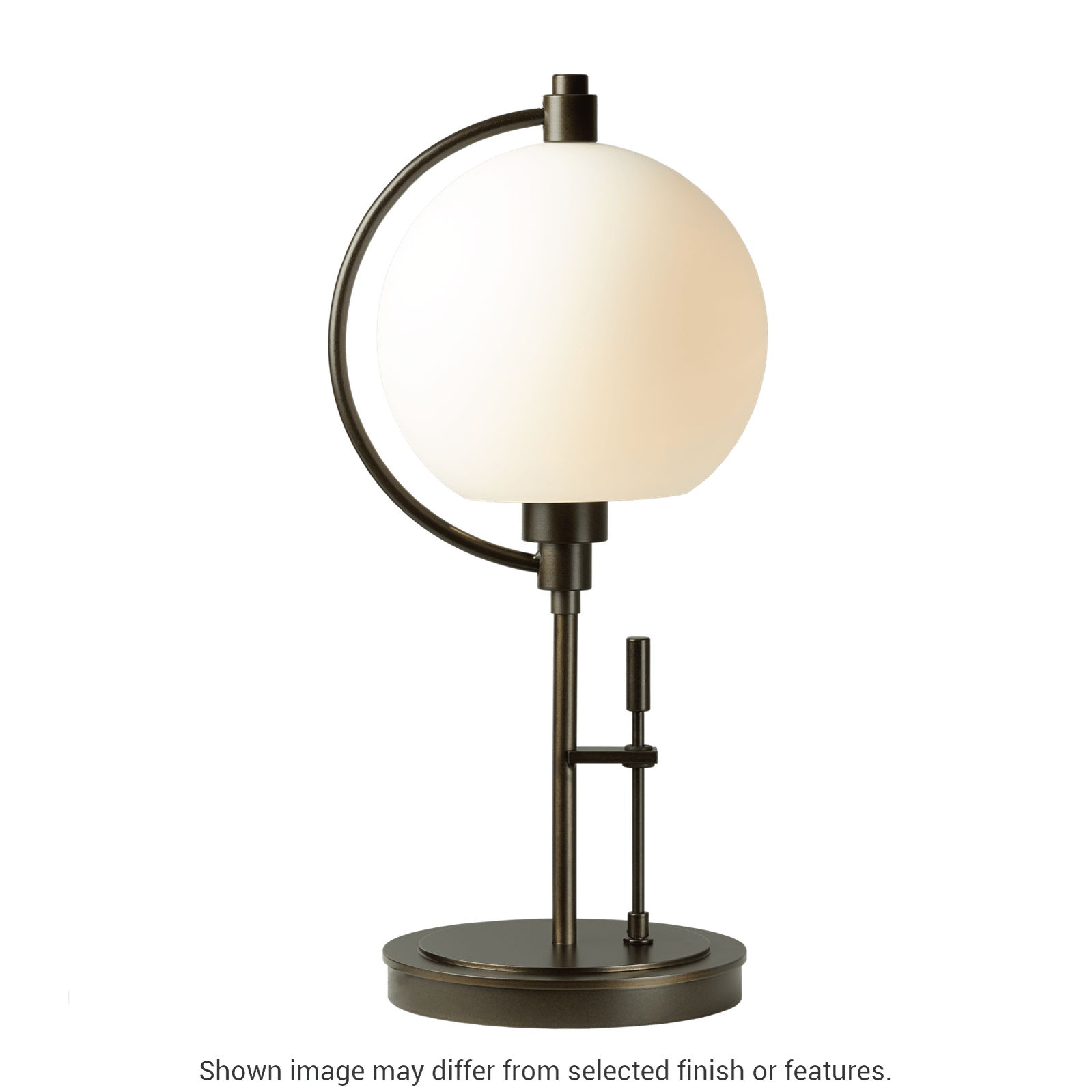 Pluto Table Lamp - White - Opal Glass by Hubbardton Forge
