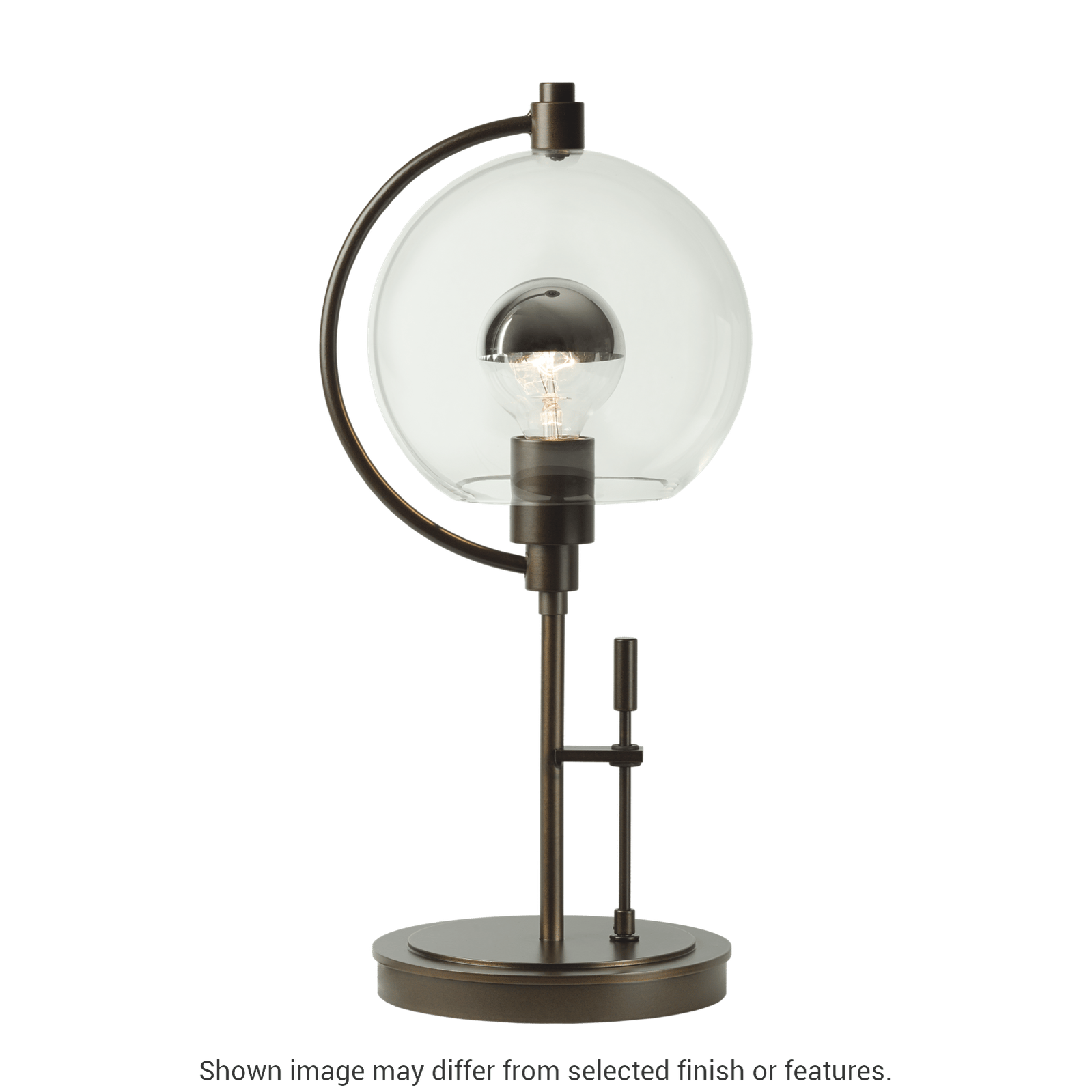 Pluto Table Lamp - White - Opal Glass by Hubbardton Forge