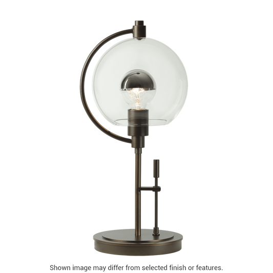 Pluto Table Lamp - White - Opal Glass by Hubbardton Forge