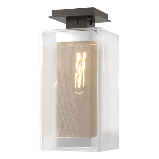 Polaris Outdoor Semi-Flush - Oil Rubbed Bronze by Hubbardton Forge