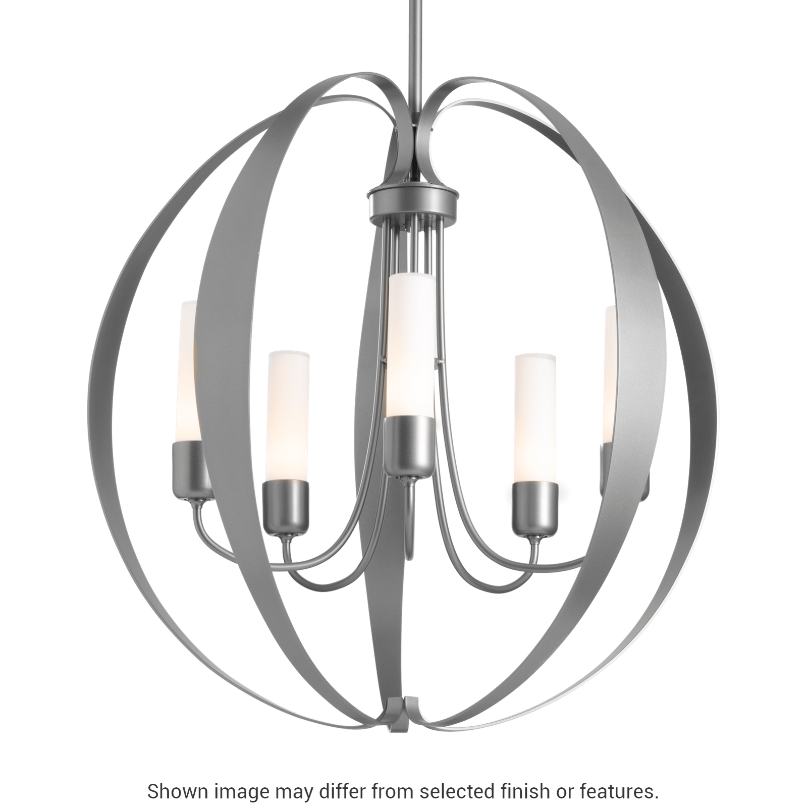 Pomme Outdoor Pendant - White - Opal Glass by Hubbardton Forge