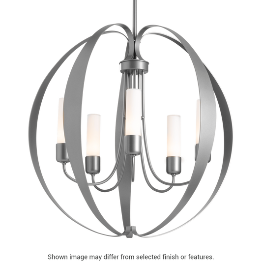 Pomme Outdoor Pendant - White - Opal Glass by Hubbardton Forge