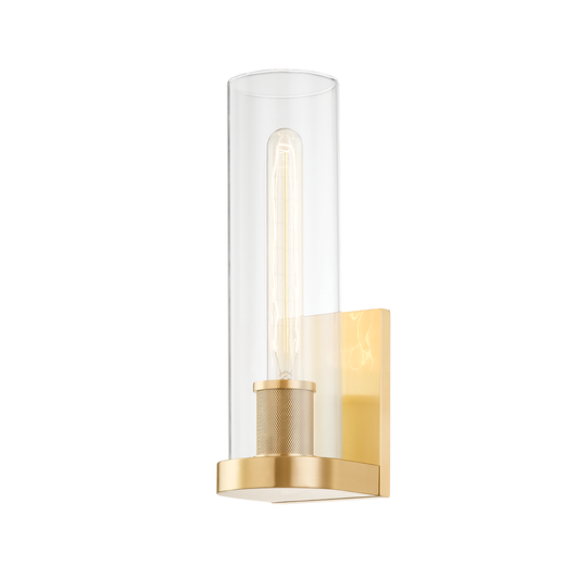 Porter Wall Sconce - Aged Brass by Hudson Valley Lighting