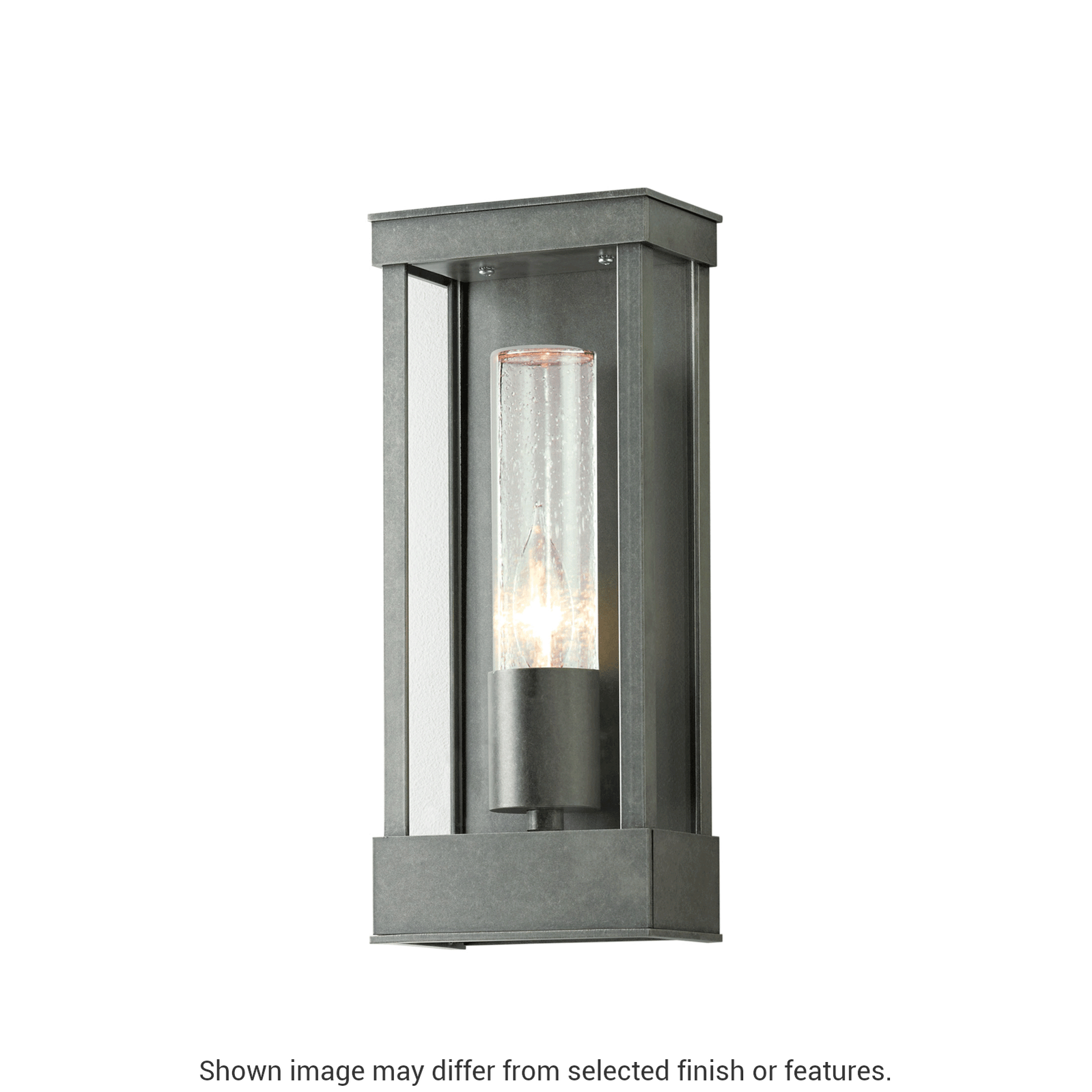 Portico Small Outdoor Sconce - White - Opal Glass by Hubbardton Forge