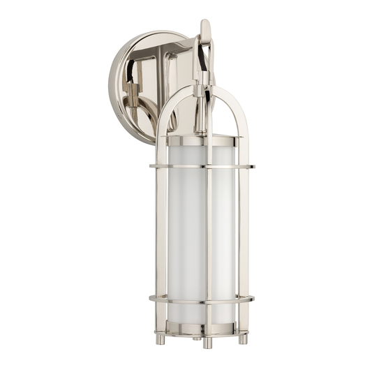 Portland Wall Sconce - Polished Nickel by Hudson Valley Lighting