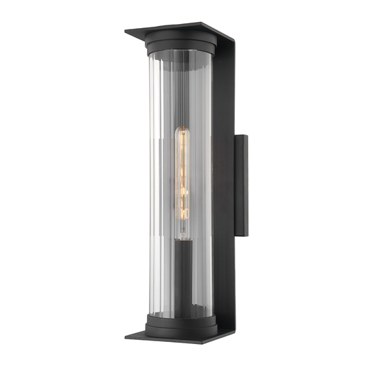 Presley Wall Sconce - 1-Light - Textured Black - Troy Lighting B1323-TBK
