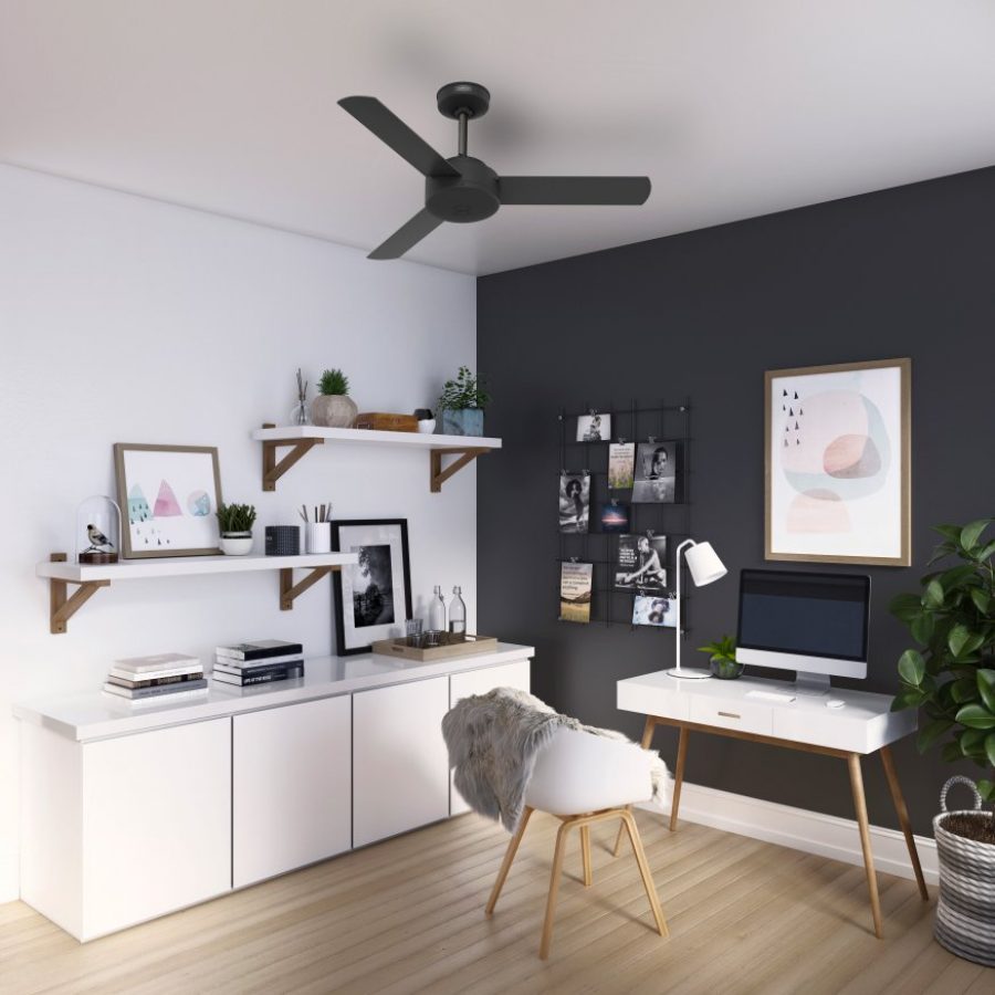Presto 44" Fan - Matte Black by Hunter