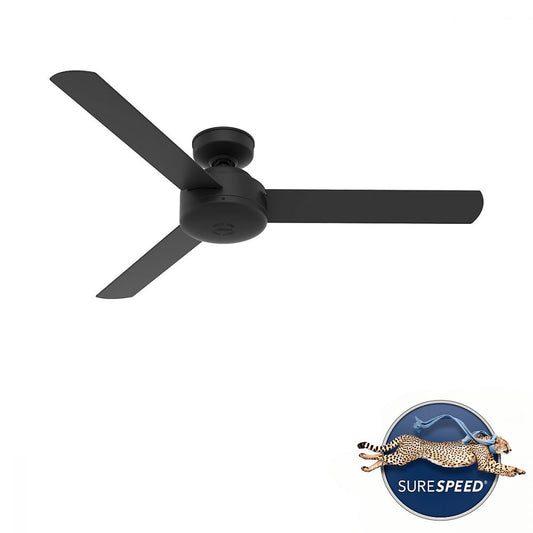 Presto 52" Fan - Matte Black by Hunter