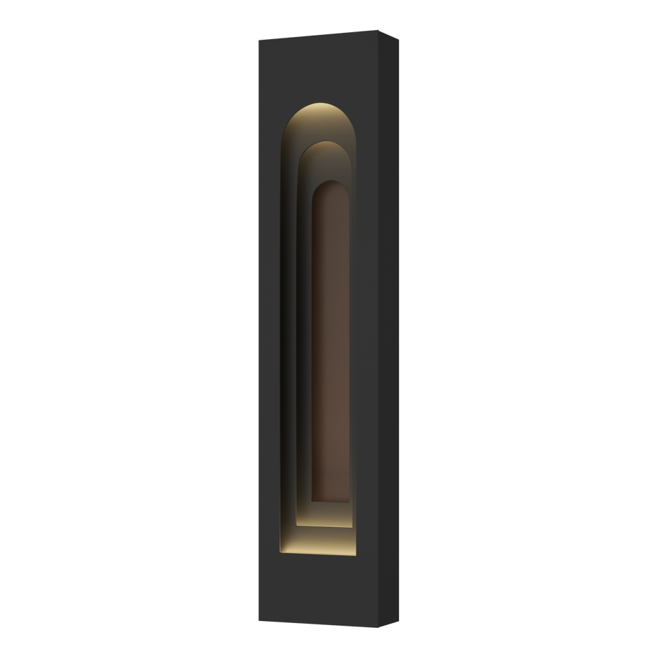 Procession Arch Large Outdoor Sconce - Coastal Black - Coastal Bronze Accent by Hubbardton Forge