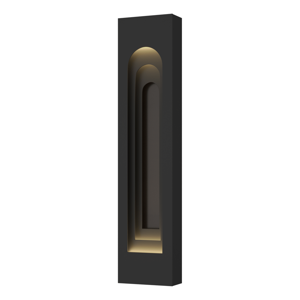 Procession Arch Large Outdoor Sconce - Coastal Black - Oil Rubbed Bronze Accent by Hubbardton Forge